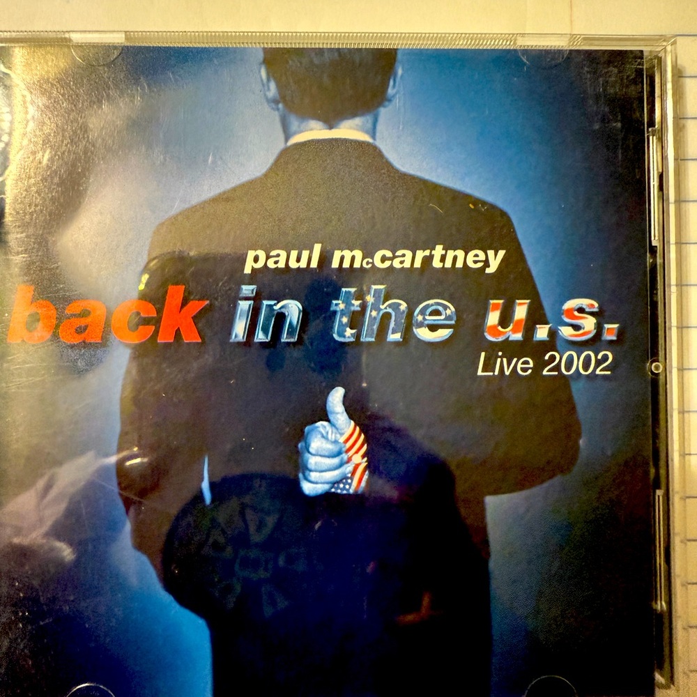Paul McCartney Back in the U.S. Live 2002 CD